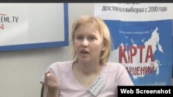 Elisaveta Klimovich, denuncia golpizas en centros electorales 