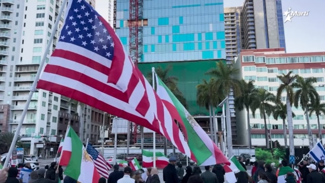 Iraníes en Miami piden acciones contundentes de Estados Unidos - febrero 02, 2026