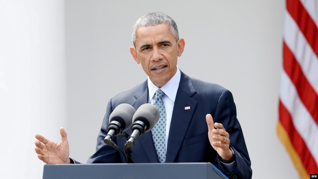 PRESIDEN OBAMA PRONUNCIA UN DISCURSO SOBRE EL ACUERDO CON EL PLAN NUCLEAR CON IRÁN