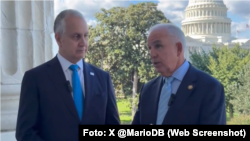 Congresistas Mario Díaz-Balart y Carlos Giménez