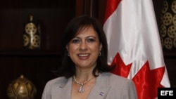 Fotografía de archivo de la secretaria de Estado de Canadá, Diane Ablonczy.EFE/STR
