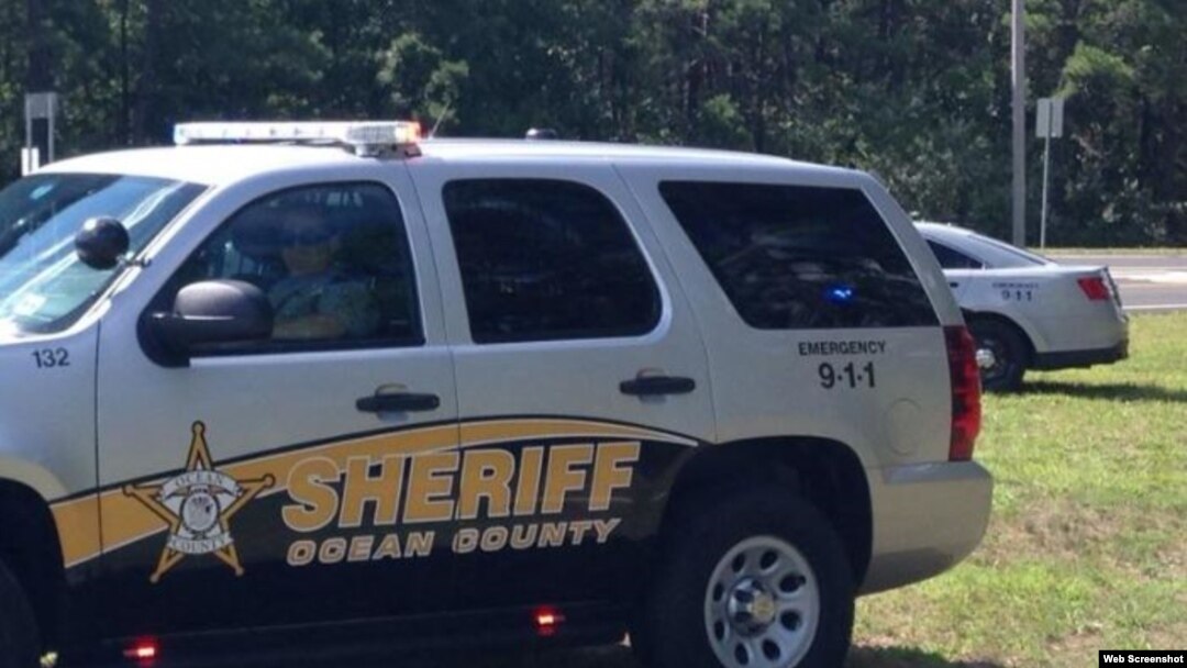 Sheriff Ocean County. Foto de archivo.