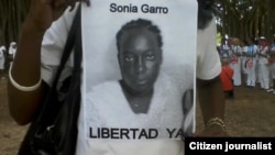 Reporta Cuba Damas de Blanco por Sonia Garro. Foto: Damas de Blanco.