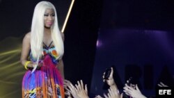 La cantante estadounidense Nicki Minaj.