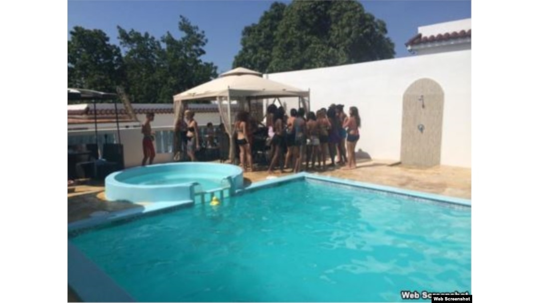 El reguetonero ahora encarcelado Gilbert Man construyó una piscina en su propiedad de Guanabacoa.