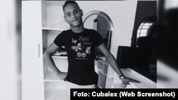 Lismani Acosta, manifestante de Guanabacoa