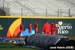 Entrenamiento del equipo Cuba en Puerto Rico