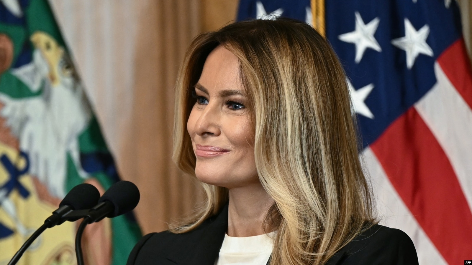 Melania Trump anuncia otra reunificación de menor separado por la guerra entre Rusia y Ucrania