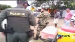 Autoridades de Colombia usarán la fuerza si es necesario para sacar a los cubanos de Turbo