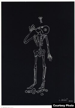 Esqueleto, por Juan Soriano. Cortesía de Marek Keller