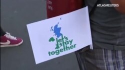 Últimos actos de campaña antes del referendum de la independencia de Escocia