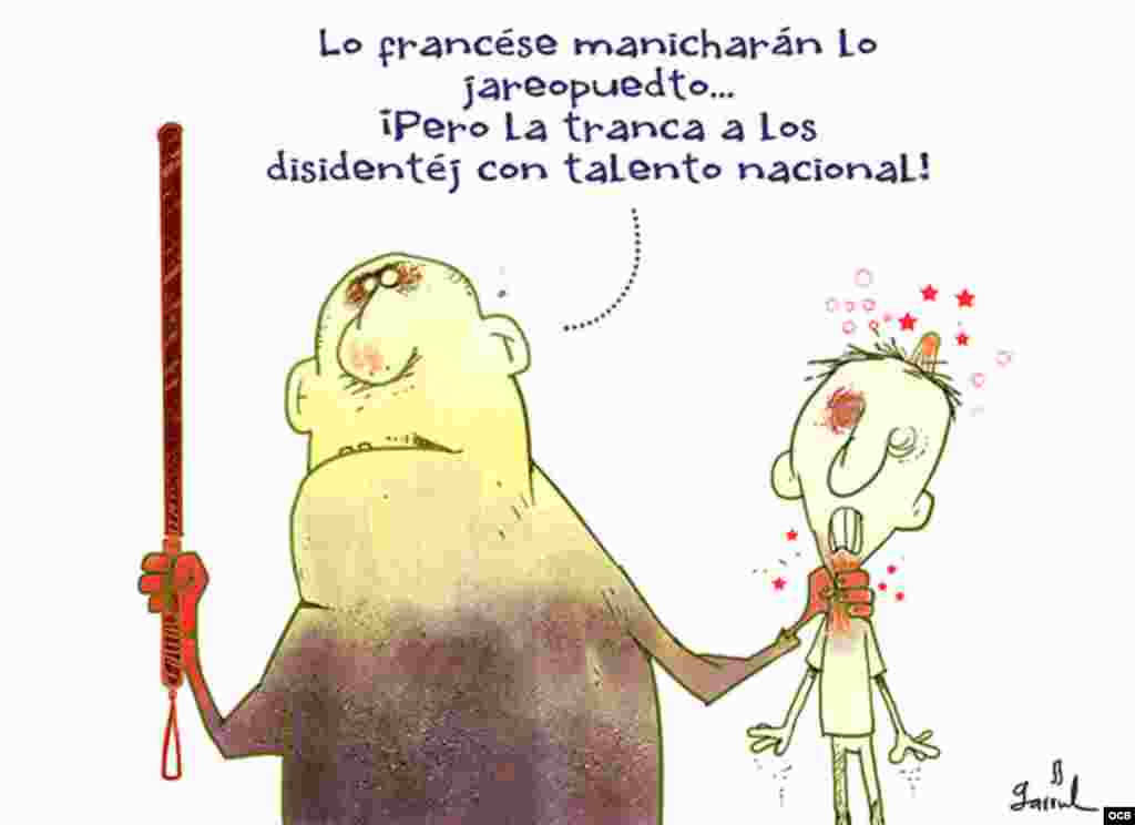 Caricaturas de Garrincha.