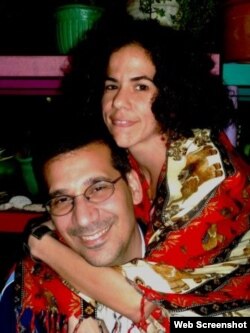 Antonio Rodiles y su pareja, Ailer Gonzalez, directora artística de Estado de Sats