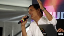  El presidente de Ecuador, Rafael Correa, de viaje a EE.UU.