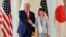Donald Trump y la primera ministra de Japón, Sanae Takaichi.