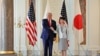 Donald Trump y la primer ministra de Japón Sanae Takaichi