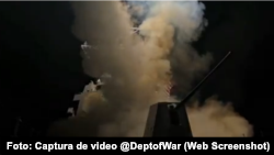 Ataques aéreos en la noche de Navidad contra objetivos del grupo Estado Islámico (ISIS) en el noroeste de Nigeria