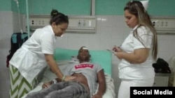 Uno de los heridos en el accidente de tránsito de La Teresita es atendido en el hospital provincial de Sancti Spiritus