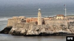 El "Castillo de los tres Reyes", ciudad Habana.