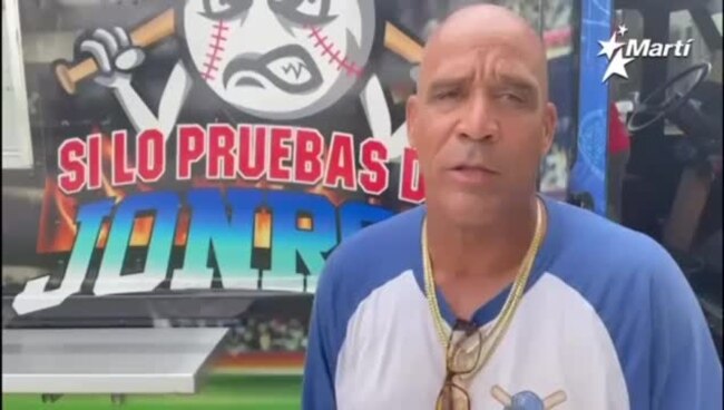 Ex pelotero cubano Lázaro Vargas conversa sobre las Olimpiadas