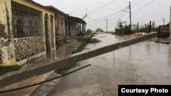 Imágenes de Caibarién tras el paso de Irma. (Cortesía de H. Vela - WPLG-TV)