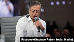 El presidente colombiano Gustavo Petro.