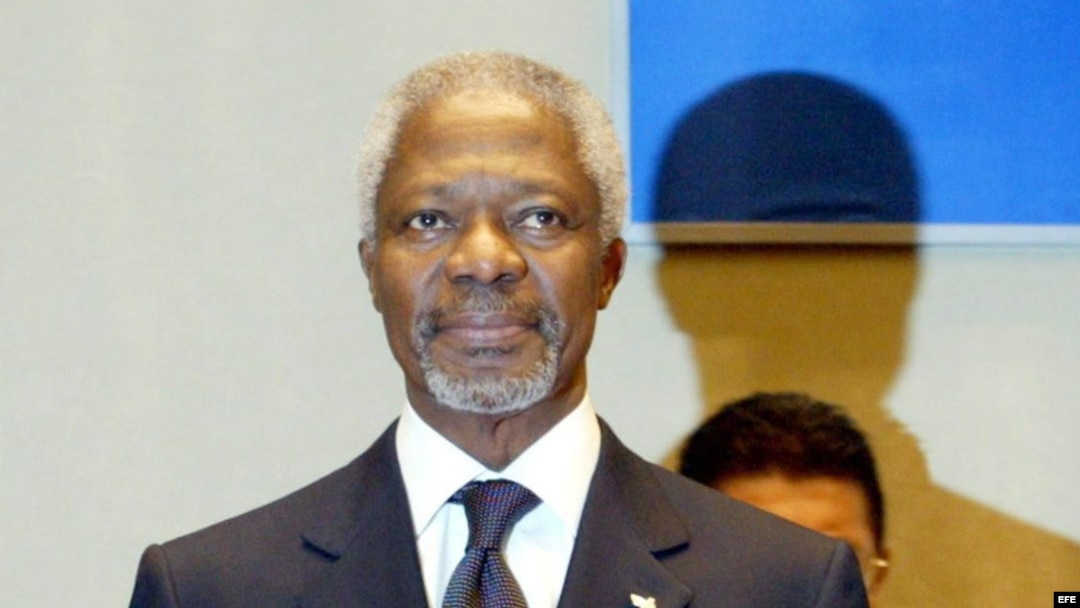 Kofi Annan. 