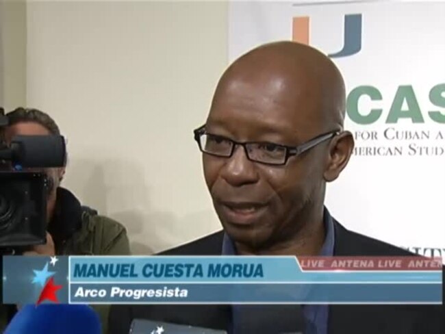 Activistas de la sociedad civil cubana conversan con el exilio