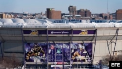 El estadio Metrodome de Minneapolis. Archivo