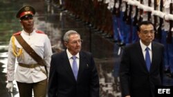 Primer ministro chino visita Cuba