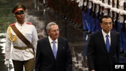 Primer ministro chino visita Cuba