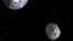 Fotografía de archivo de un asteroide. 