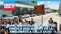 Miami inmortaliza el legado de Lincoln Díaz-Balart en la emblemática Calle Ocho