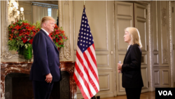 El presidente Donald Trump concedió una entrevista a la colaboradora de la Voz de América, Greta Van Susteren, en el marco de la cumbre del G20 en Argentina. [Foto: Brian Allen, VOA].