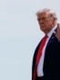 U.S. President Donald Trump arrives at Ocala International Airport in Ocala
