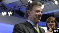 El presidente de Colombia, Juan Manuel Santos