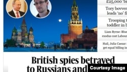 The Sunday Times sobre filtraciones de Snowden.