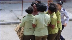 Damas de Blanco asisten a misa en Cuba pese a represión