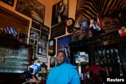 Carlos Cristóbal Márquez, dueño del restaurante San Cristóbal en el que cenó la familia Obama cuando visitó La Habana.