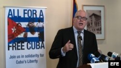 El líder del Directorio Democrático Cubano, Orlando Gutiérrez. (Archivo)