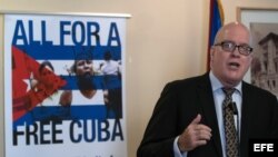 El líder del Directorio Democrático Cubano, Orlando Gutiérrez. (Archivo)