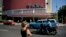 Cine Yara en La Habana, el lugar donde fueron convocados los manifestantes. 