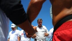 Acivistas cubanos realizan manifestación en apoyo a estudiantes venezolanos