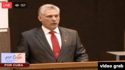 "Solo cabe la continuidad": Miguel Díaz Canel en su primer discurso como presidente del Consejo de Estado de Cuba