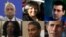 Combinación de fotografías de líderes de la oposición cubana. Guillermo Fariñas, Martha Beatriz Roque, Antonio Rodiles, Berta Soler, Oscar Elías Biscet y José Daniel Ferrer (i-d).