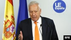 El ministro español de Asuntos Exteriores, José Manuel García-Margallo. 