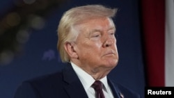 El presidente Donald Trump, durante la cena anual de recaudación de fondos del Comité Nacional Republicano del Congreso, el 25 de marzo de 2026.