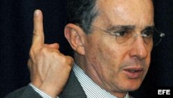 El expresidente de Colombia, Álvaro Uribe Vélez. 