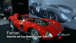 Subastan Ferrari que corrió en el Gran Prix de Cuba en 1957