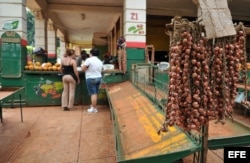 Agromercado en La Habana (Cuba)